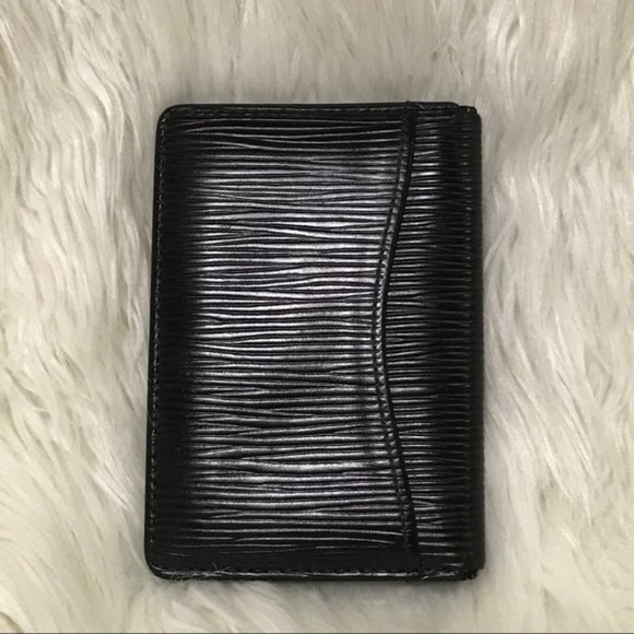 Authentic Louis Vuitton Black Epi Leather Pocket Organizer - Picture 6 of 6
